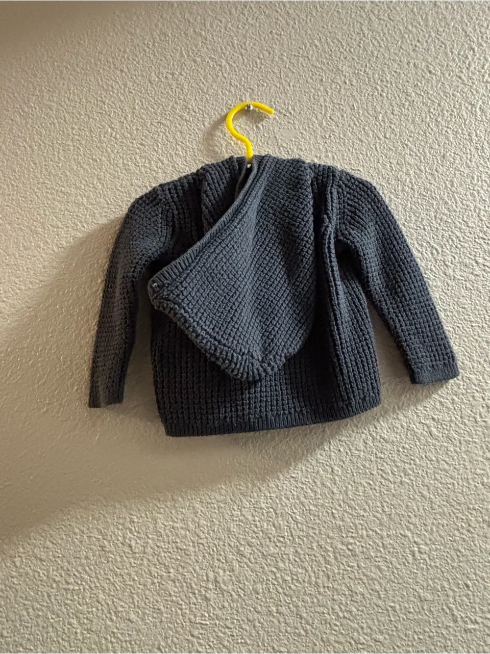 Carter's Dark Gray Knit Button-Front Cardigan